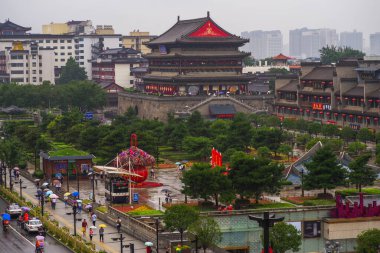 Shaanxi vilayetinde Xian yoğunluğu