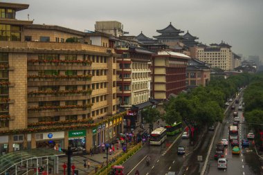 Shaanxi vilayetinde Xian yoğunluğu