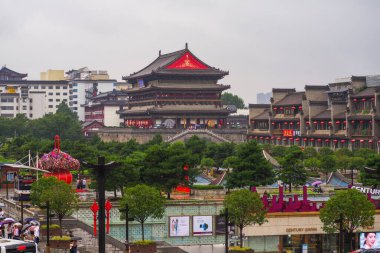 Shaanxi vilayetinde Xian yoğunluğu