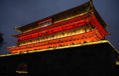 Shaanxi vilayetinde Xian yoğunluğu