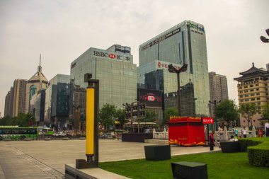 Shaanxi vilayetinde Xian yoğunluğu