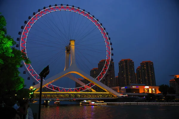 Tianjin Liegt Nordchina Der Bucht Von Bohai — Stockfoto