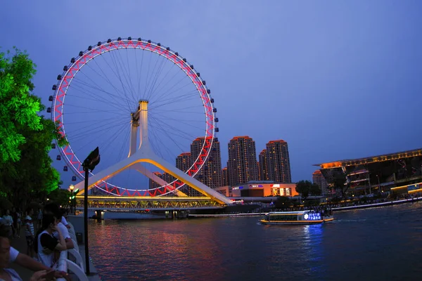 Tianjin Liegt Nordchina Der Bucht Von Bohai — Stockfoto