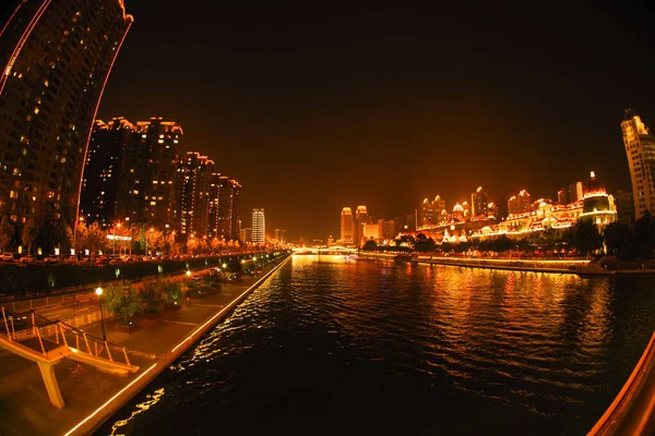 Tianjin Liegt Nordchina Der Bucht Von Bohai — Stockfoto