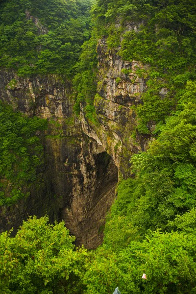 Góra Tianmen Parku Narodowym Tianmen — Zdjęcie stockowe