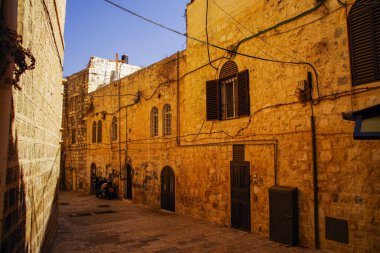 İsrail 'in merkezindeki antik Kudüs şehri.