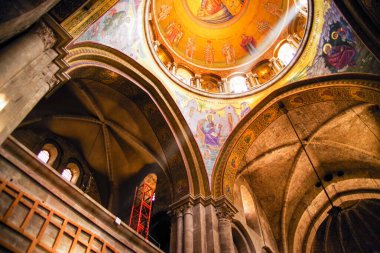İsrail 'in merkezindeki antik Kudüs şehri.