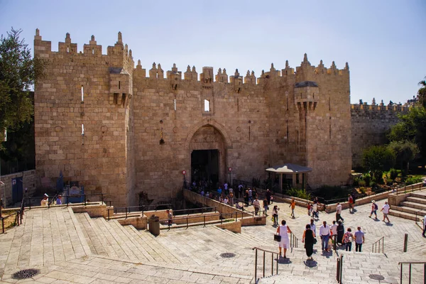 Oude Stad Jeruzalem Het Centrum Van Israël — Stockfoto