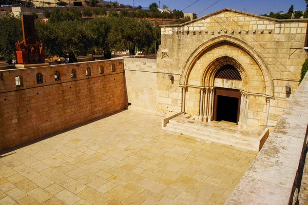 Ancient City Jerusalem Center Israel — Stock Photo, Image