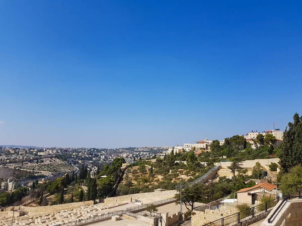 Die Antike Stadt Jerusalem Zentrum Israels — Stockfoto