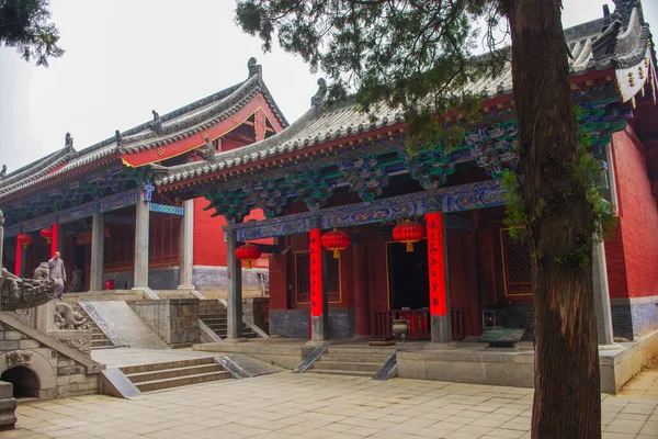 少林寺 中国中部的佛教寺院 — 图库照片