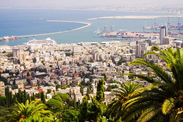 Panorama Haifa City Israel — Stock Photo, Image