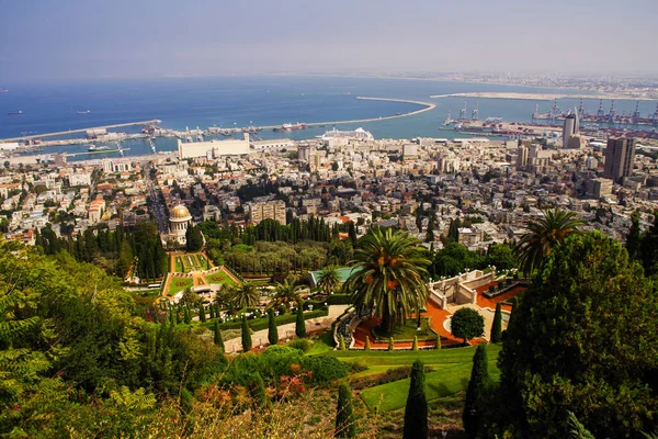 Panorama Haifa City Israel — Stock Photo, Image