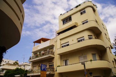 Akdeniz kıyısındaki Tel Aviv şehri