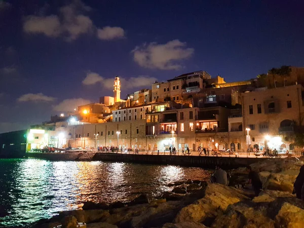 Tel Aviv Stad Aan Middellandse Zee Kust — Stockfoto