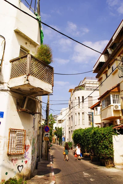 Ville Tel Aviv Sur Côte Méditerranéenne — Photo