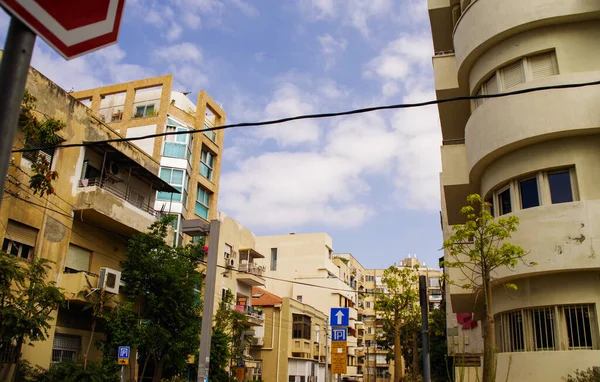 Tel Aviv Cidade Costa Mediterrâneo — Fotografia de Stock