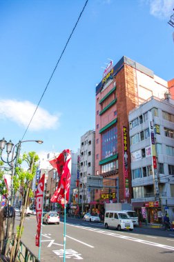 Baharda Tokyo sokakları