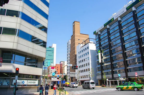 Strade Tokyo Primavera — Foto Stock