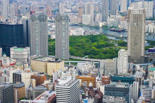 Torre Tokio Vista Desde Ella — Foto de Stock