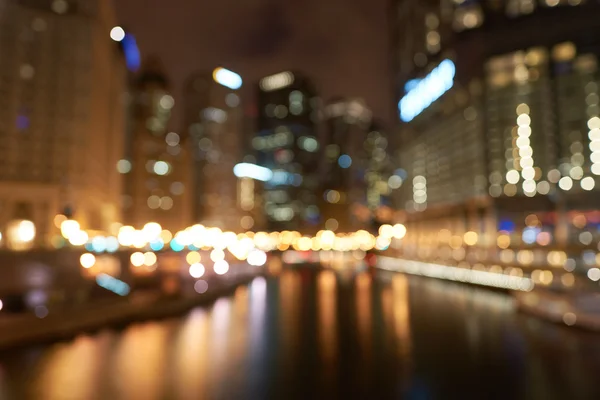 Captura desenfocada de Chicago — Foto de Stock