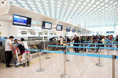 Shenzhen Bao'an Uluslararası Havaalanı.
