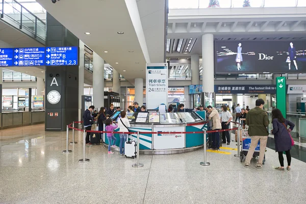 Internationale luchthaven Hongkong — Stockfoto