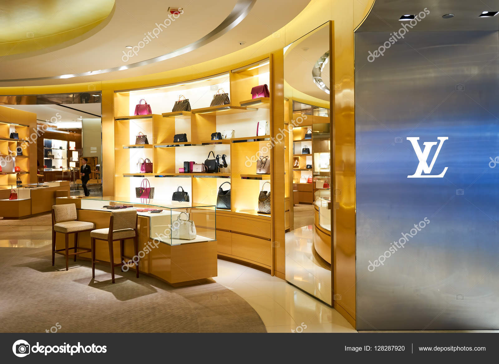 Inside Louis Vuitton Store