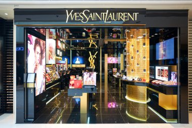  Yves Saint Laurent store clipart