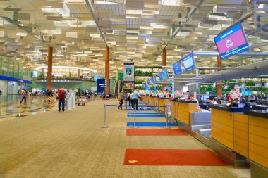 iade Changi Havaalanı sayaçları
