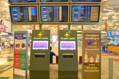 Changi Havaalanı içinde