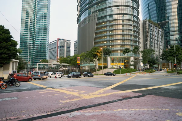 Kuala Lumpur o zmierzchu — Zdjęcie stockowe