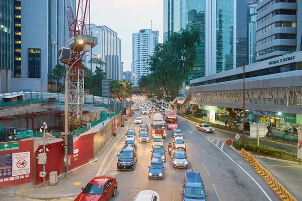 Kuala Lumpur på twilight — Stockfoto