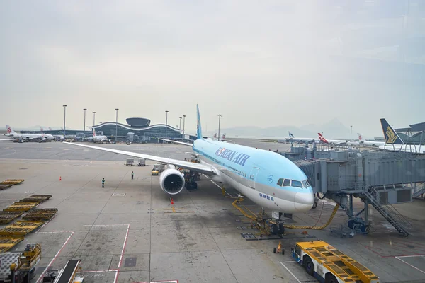 Hong kong aeroporto . — Fotografia de Stock