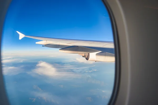 Vänster vinge med winglet. — Stockfoto