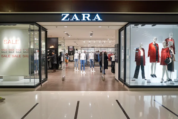 Tienda Zara en Hong Kong — Foto de Stock