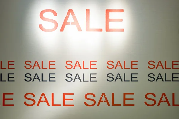 Store sale in a shopping center — Stock Photo, Image