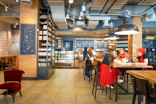 Starbucks Coffeeshop — Stockfoto