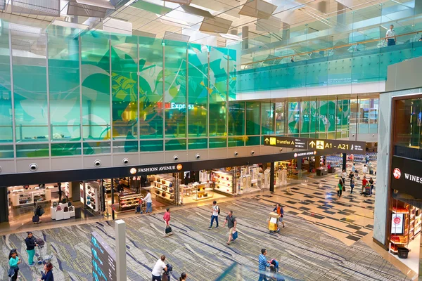 Dentro del aeropuerto de Changi —  Fotos de Stock