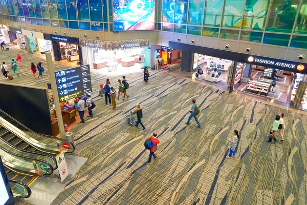 All'interno di Changi Aiport — Foto Stock