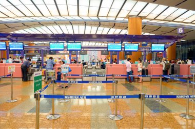 iade Changi Havaalanı sayaçları