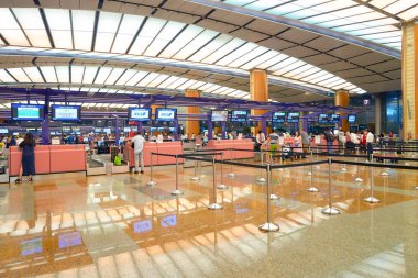 iade Changi Havaalanı sayaçları