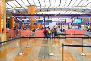 iade Changi Havaalanı sayaçları