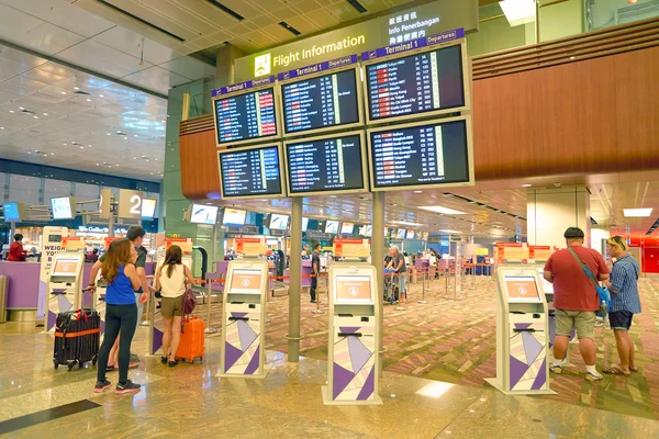 Quiosques de check-in automático — Fotografia de Stock