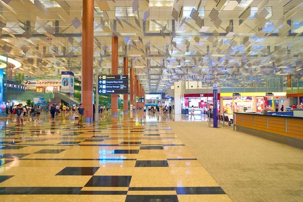 Inside of Changi Aiport — Stock Photo, Image