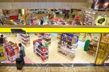 Singapur Changi Havaalanı deposunda