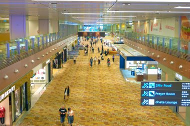 Changi Havaalanı içinde