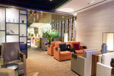 Changi Havalimanı'na dnata salonda