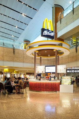 Singapur Changi Havaalanı McCafe