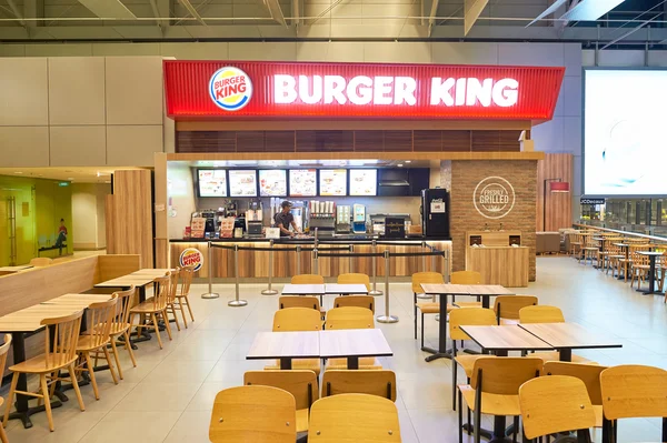 Burger King café — Fotografia de Stock